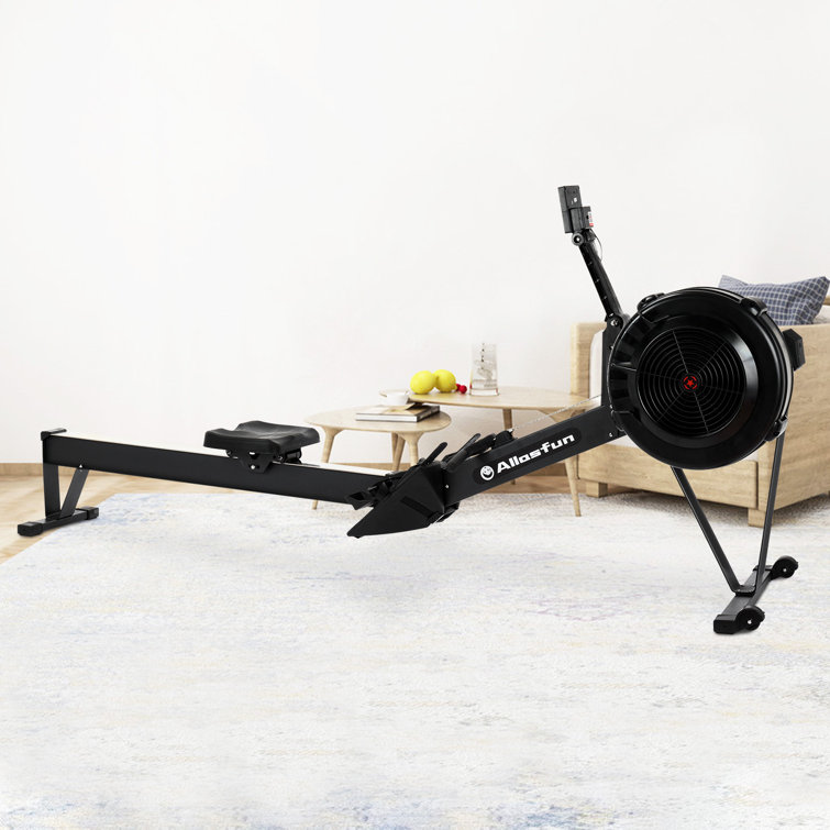 ytang1 Hydraulic Rowing Machine Ultra Quiet Rower 12 Resistance Level